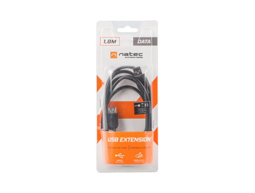 PRZEDŁUŻACZ USB-A M/F 2.0 1.8M