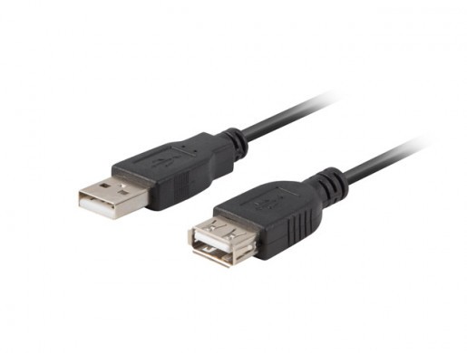 PRZEDŁUŻACZ USB-A M/F 2.0 1.8M