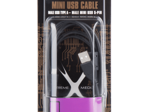 KABEL USB MINI(M)->USB-A(M) 2.0 1.8M