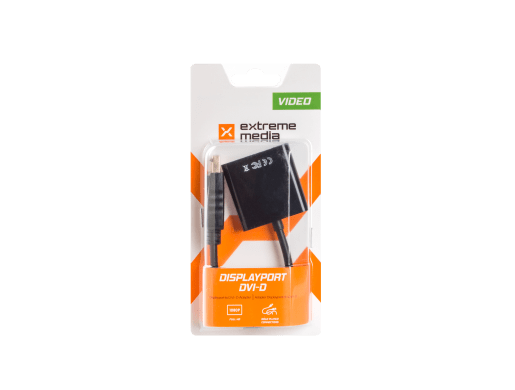 ADAPTER DISPLAYPORT(M) 1.0->DVI-D(F)(24+5) DUAL LINK