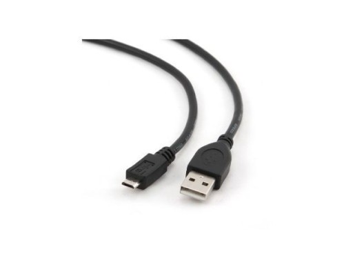 KABEL USB MICRO(M)->USB-A(M) 2.0 0.3M