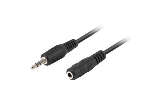 PRZEDŁUŻACZ AUDIO MINIJACK 3.5MM M/F 1.5M