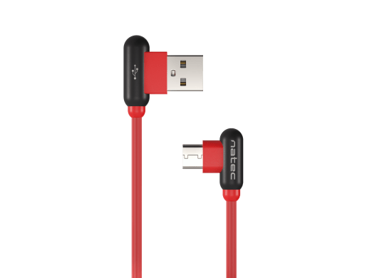 PRATI USB-C(M) KĄTOWY USB-A(M) 2.0 1M