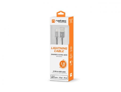 KABEL LIGHTNING 1.5M MFI OPLOT
