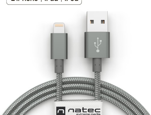 KABEL LIGHTNING 1.5M MFI OPLOT