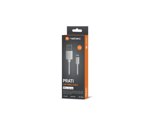 PRATI LIGHTNING(M)->USB-A(M) 1M MFI