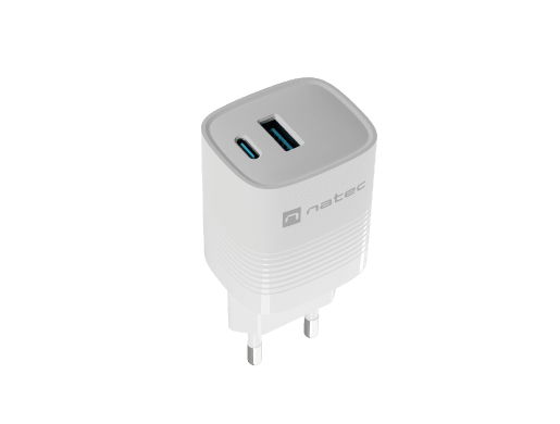 RIBERA GAN 1X USB-A + 1X USB-C 30W