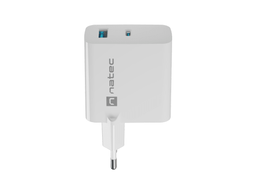 RIBERA GAN 1X USB-A + 1X USB-C 65W