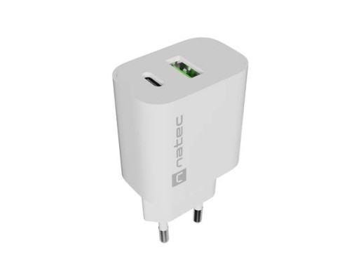 RIBERA 1X USB-A + 1X USB-C 20W