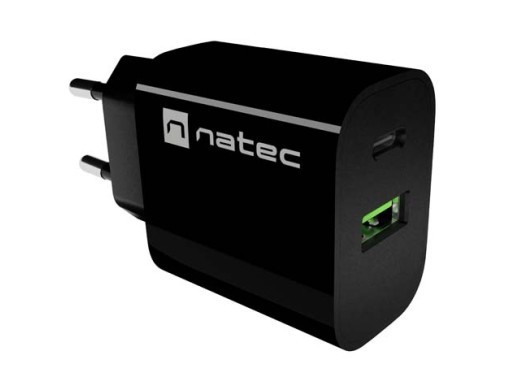 RIBERA 1X USB-A + 1X USB-C 20W