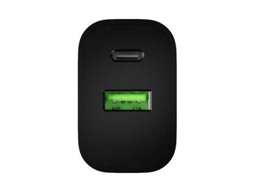RIBERA 1X USB-A + 1X USB-C 20W