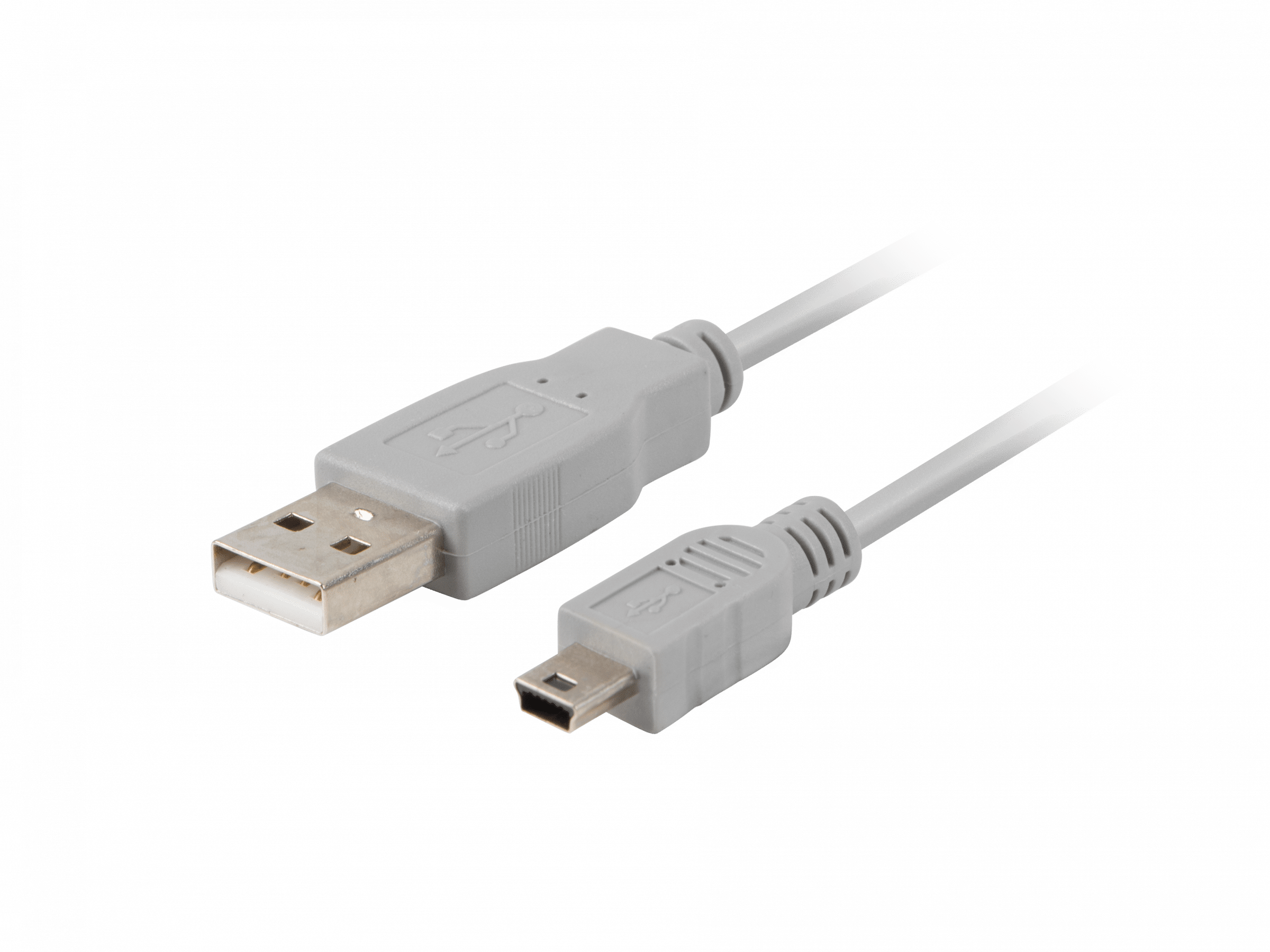 KABEL USB MINI(M)->USB-A(M) 2.0 0.9M
