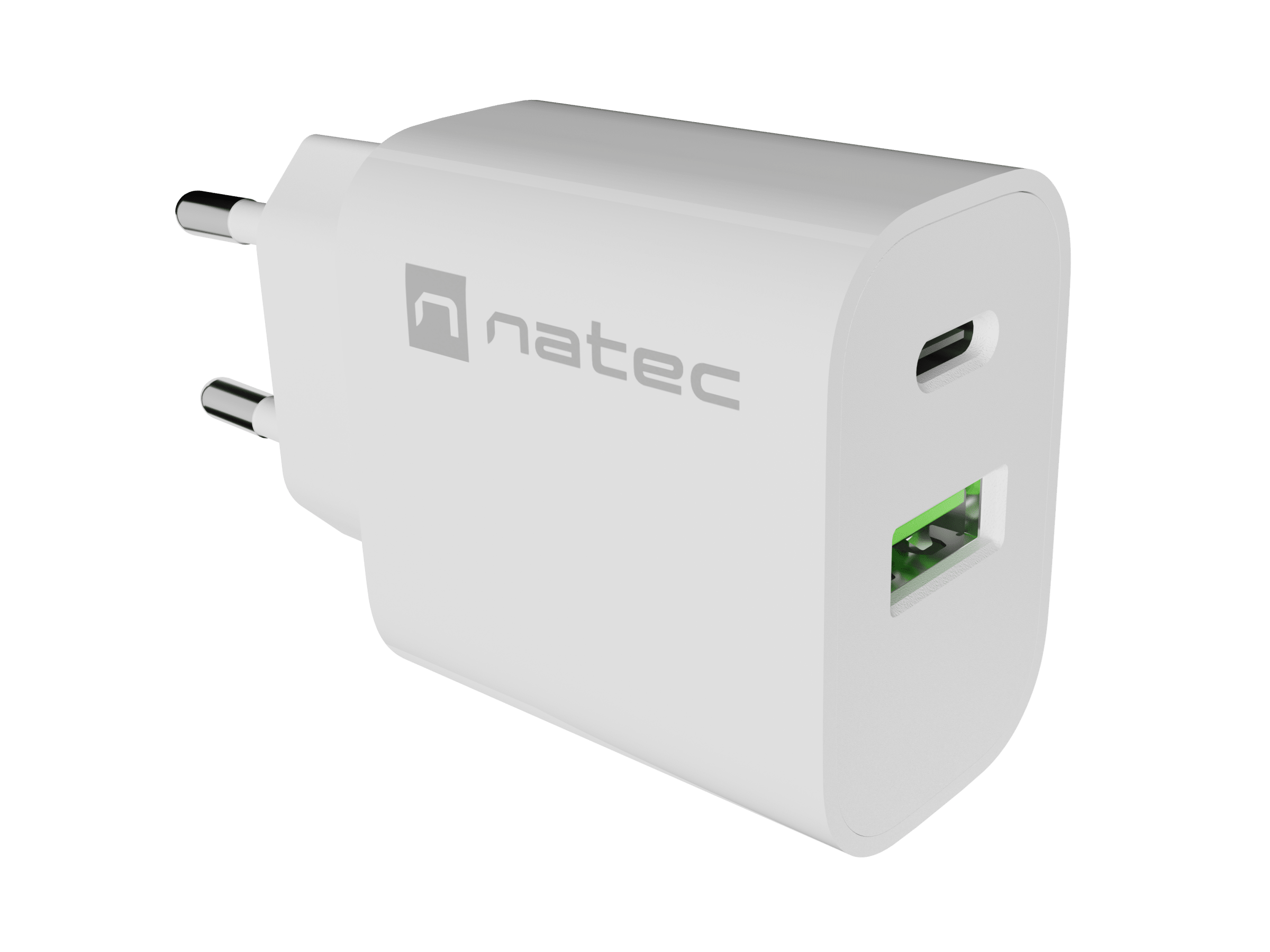 RIBERA 1X USB-A + 1X USB-C 20W
