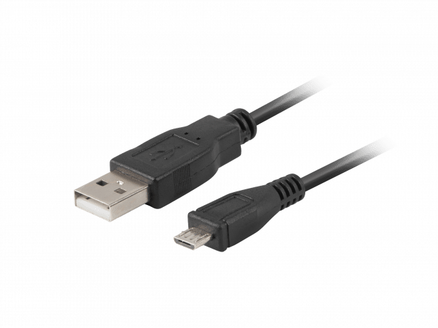 KABEL USB MICRO(M)->USB-A(M) 2.0 1.8M