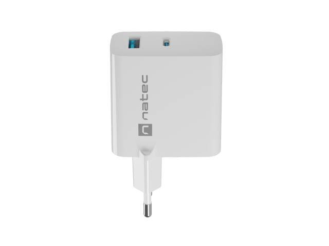 RIBERA GAN 1X USB-A + 1X USB-C 45W
